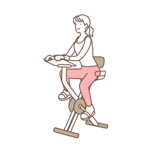 04バイクエクササイズ（各種申し込みコース）の実施、パーソナルトレーニングのご提案