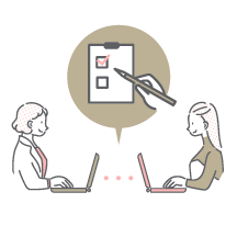 03オンラインでのカウンセリング / 食事評価